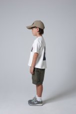 画像3: HIGHKING fatigue shorts【khaki】【100-120cm 】 (3)