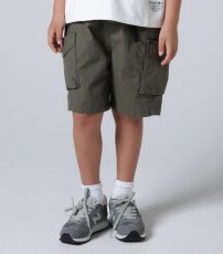 画像1: HIGHKING fatigue shorts【khaki】【100-120cm 】 (1)