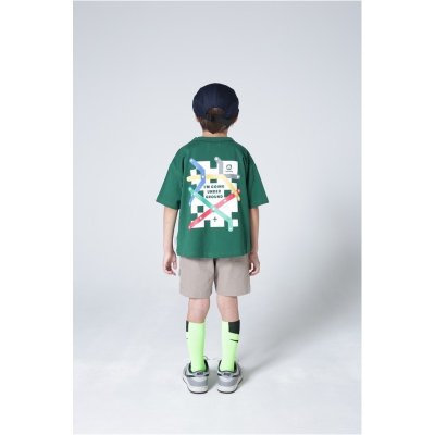 画像1: HIGHKING(ハイキング) underground s/sleeve【green】【130-160cm 】