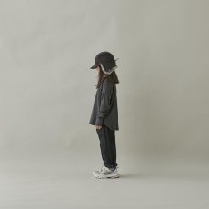 画像5: マウンテン キッズ MOUN TEN. thermal longsleeve charcoal 110cm 125cm 140cm (5)