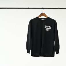 画像4: GENERATOR ジェネレーター BOSTON L/S Tシャツ BK/ブラック 110cm 120cm 130cm 140cm 150cm 160cm (4)