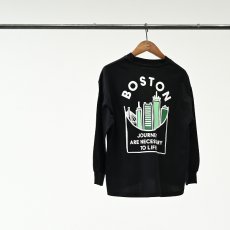 画像3: GENERATOR ジェネレーター BOSTON L/S Tシャツ BK/ブラック 110cm 120cm 130cm 140cm 150cm 160cm (3)