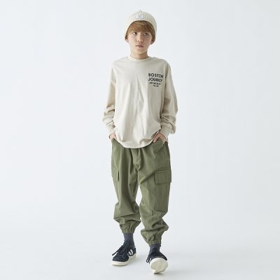 画像1: GENERATOR ジェネレーター BOSTON L/S Tシャツ EC/エクリュ 110cm 120cm 130cm 140cm 150cm 160cm