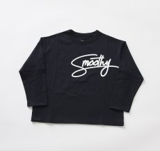 画像5: SMOOTHY スムージー SmoothyロンTee BLACK 90cm 100cm 110cm 120cm 130cm 140cm 150cm 160cm (5)