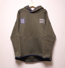 画像4: ハイキング キッズ ジュニア メンズ HIGHKING esp hoody olive 130cm 140cm 150cm 160cm S(170cm) (4)