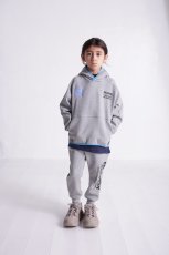 画像2: ハイキング キッズ ジュニア メンズ HIGHKING esp hoody gray 130cm 140cm 150cm 160cm S(170cm) (2)