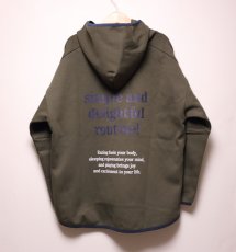 画像5: ハイキング キッズ ジュニア メンズ HIGHKING esp hoody olive 130cm 140cm 150cm 160cm S(170cm) (5)