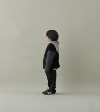 画像5: MOUN TEN./MOUNTEN/マウンテン/キッズ/ジュニア/子供服 quilt x boa blouson black 110cm 125cm 140cm (5)