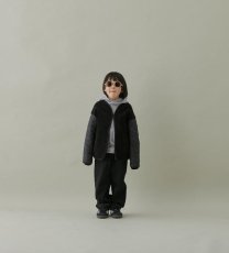 画像3: MOUN TEN./MOUNTEN/マウンテン/キッズ/ジュニア/子供服 quilt x boa blouson black 110cm 125cm 140cm (3)