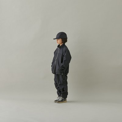 画像1: MOUN TEN./MOUNTEN/マウンテン/キッズ/ジュニア/子供服 warm track jacket black 0(145-155cm)