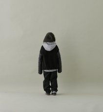 画像6: MOUN TEN./MOUNTEN/マウンテン/キッズ/ジュニア/子供服 quilt x boa blouson black 0(145-155cm) (6)