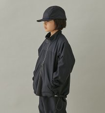 画像1: MOUN TEN./MOUNTEN/マウンテン/キッズ/ジュニア/子供服 warm track jacket black 0(145-155cm) (1)