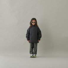 画像8: MOUN TEN./MOUNTEN/マウンテン/キッズ/ジュニア/子供服 air half coat (Re-nylon) black 110cm 125cm 140cm (8)