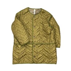 画像3: MOUN TEN./MOUNTEN/マウンテン/キッズ/ジュニア/子供服 zigzag quilt sepalate coat light khaki 0(145-155cm) (3)