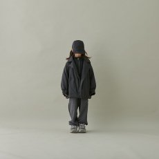 画像11: MOUN TEN./MOUNTEN/マウンテン/キッズ/ジュニア/子供服 air half coat (Re-nylon) black 0(145-155cm) (11)