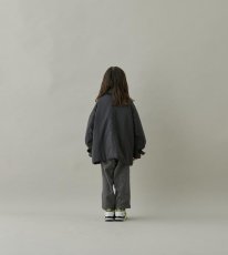 画像10: MOUN TEN./MOUNTEN/マウンテン/キッズ/ジュニア/子供服 air half coat (Re-nylon) black 110cm 125cm 140cm (10)