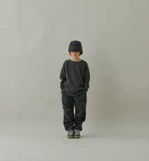 画像2: MOUN TEN./MOUNTEN/マウンテン/キッズ/ジュニア/子供服 warm track pants black 110cm 125cm 140cm (2)