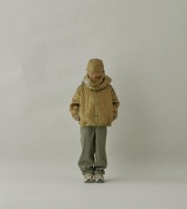 画像10: MOUN TEN./MOUNTEN/マウンテン/キッズ/ジュニア/子供服 zigzag quilt sepalate coat light khaki 110cm 125cm 140cm (10)