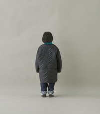 画像8: MOUN TEN./MOUNTEN/マウンテン/キッズ/ジュニア/子供服 zigzag quilt sepalate coat black 110cm 125cm 140cm (8)