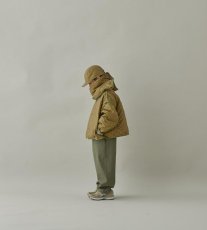 画像11: MOUN TEN./MOUNTEN/マウンテン/キッズ/ジュニア/子供服 zigzag quilt sepalate coat light khaki 110cm 125cm 140cm (11)