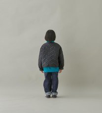 画像12: MOUN TEN./MOUNTEN/マウンテン/キッズ/ジュニア/子供服 zigzag quilt sepalate coat black 0(145-155cm) (12)