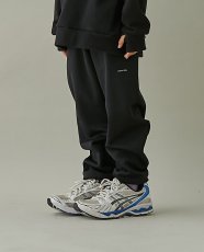 画像1: MOUN TEN./MOUNTEN/マウンテン/キッズ/ジュニア/子供服 CORDURA back fleece track pants black 0(145-155cm) (1)