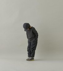 画像3: MOUN TEN./MOUNTEN/マウンテン/キッズ/ジュニア/子供服 warm track pants black 110cm 125cm 140cm (3)