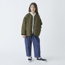 画像6: ジェネレーター/GENERATOR/キッズ/ジュニア/子供服/メンズ ノーカラーキルティングJK KH/カーキ 110cm 120cm 130cm 140cm 150cm 160cm 170cm (6)