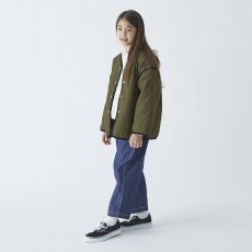 画像8: ジェネレーター/GENERATOR/キッズ/ジュニア/子供服/メンズ ノーカラーキルティングJK KH/カーキ 110cm 120cm 130cm 140cm 150cm 160cm 170cm (8)