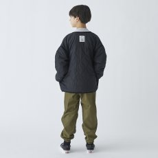 画像5: ジェネレーター/GENERATOR/キッズ/ジュニア/子供服/メンズ ノーカラーキルティングJK BK/ブラック 110cm 120cm 130cm 140cm 150cm 160cm 170cm (5)