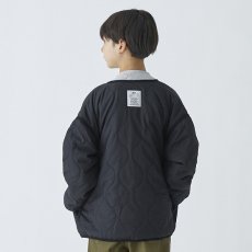 画像2: ジェネレーター/GENERATOR/キッズ/ジュニア/子供服/メンズ ノーカラーキルティングJK BK/ブラック 110cm 120cm 130cm 140cm 150cm 160cm 170cm (2)