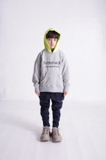 画像3: ハイキング/HIGHKING/キッズ/ジュニア/子供服/メンズ shrpa hoody gray 130cm 140cm 150cm 160cm S(170cm) (3)