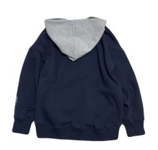 画像7: ハイキング/HIGHKING/キッズ/ジュニア/子供服/メンズ shrpa hoody navy 130cm 140cm 150cm 160cm S(170cm) (7)