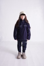 画像2: ハイキング/HIGHKING/キッズ/ジュニア/子供服/メンズ outside sweat navy 120cm 130cm 140cm 150cm 160cm 170cm (2)