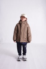 画像4: ハイキング/HIGHKING/キッズ/ジュニア/子供服/メンズ tactical jacket brown 120cm 130cm 140cm 150cm 160cm 170cm (4)