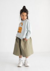 画像4: セスタヴォカーレ/6vocaLe/キッズ/子供服 LOGOスウェットプルオーバー ICE BLUE 100cm 110cm 120cm (4)