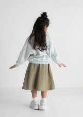 画像3: セスタヴォカーレ/6vocaLe/キッズ/子供服 LOGOスウェットプルオーバー ICE BLUE 100cm 110cm 120cm (3)