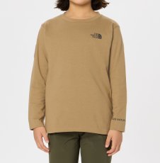 画像4: ザ・ノースフェイス/THE NORTH FACE/キッズ/ジュニア/子供服  L/S KNS TEE ロングスリーブネイチャースクールティー ケルプタン・KT 100cm 110cm 120cm 130cm 140cm 150cm (4)