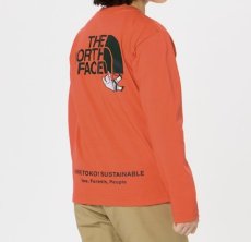 画像5: ザ・ノースフェイス/THE NORTH FACE/キッズ/ジュニア/子供服  L/S SHIRETOKO TOKO TEE ロングスリーブシレトコトコティー TNFオレンジ・TO 100cm 110cm 120cm 130cm 140cm 150cm (5)