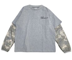 画像1: THE PARK SHOP/ザ パーク ショップ/キッズ/ジュニア/子供服 MOSQUITO LAYER TEE gray (1)