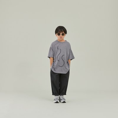 画像1: MOUN TEN./MOUNTEN/マウンテン/キッズ/ジュニア/子供服 ’25 cool T gray 0(145-155cm)