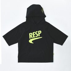 画像1: RESP/アールイーエスピー/キッズ/ジュニア/子供服 RESP PISTE 70%hoodie BLACK 130cm 140cm 150cm 160cm  (1)