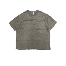 画像1: MOUN TEN./MOUNTEN/マウンテン/キッズ/ジュニア/子供服 slub pocket T (organic cotton) gray 110cm 125cm 140cm (1)