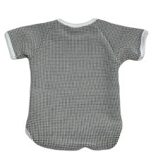 画像8: MOUN TEN./MOUNTEN/マウンテン/ベビー/子供服 baby bicolor waffle raglan T 70cm 80cm ecru x charcoal (8)