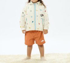 画像2: THE NORTH FACE ザ・ノースフェイス  B NV COMPACT JK ベビーノベルティコンパクトジャケット ネイチャーリソース・NR 80cm 90cm  (2)