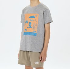 画像3: THE NORTH FACE ザ・ノースフェイス S/S Shiretoko Toko Tee ショートスリーブシレトコトコティー ミックスグレー・Z 130cm 140cm 150cm 160cm (3)