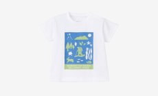 画像1: THE NORTH FACE ザ・ノースフェイス B S/S Shiretoko Toko Tee ベビーショートスリーブシレトコトコティー ホワイト・W 80cm 90cm  (1)