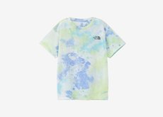 画像2: THE NORTH FACE ザ・ノースフェイス S/S Novelty Big Root Tee ショートスリーブノベルティビッグルートティー ブルー・B 130cm 140cm 150cm 160cm (2)